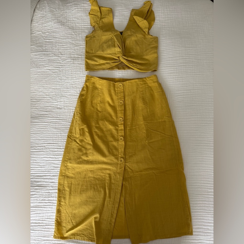 Shein set pencil skirt and top